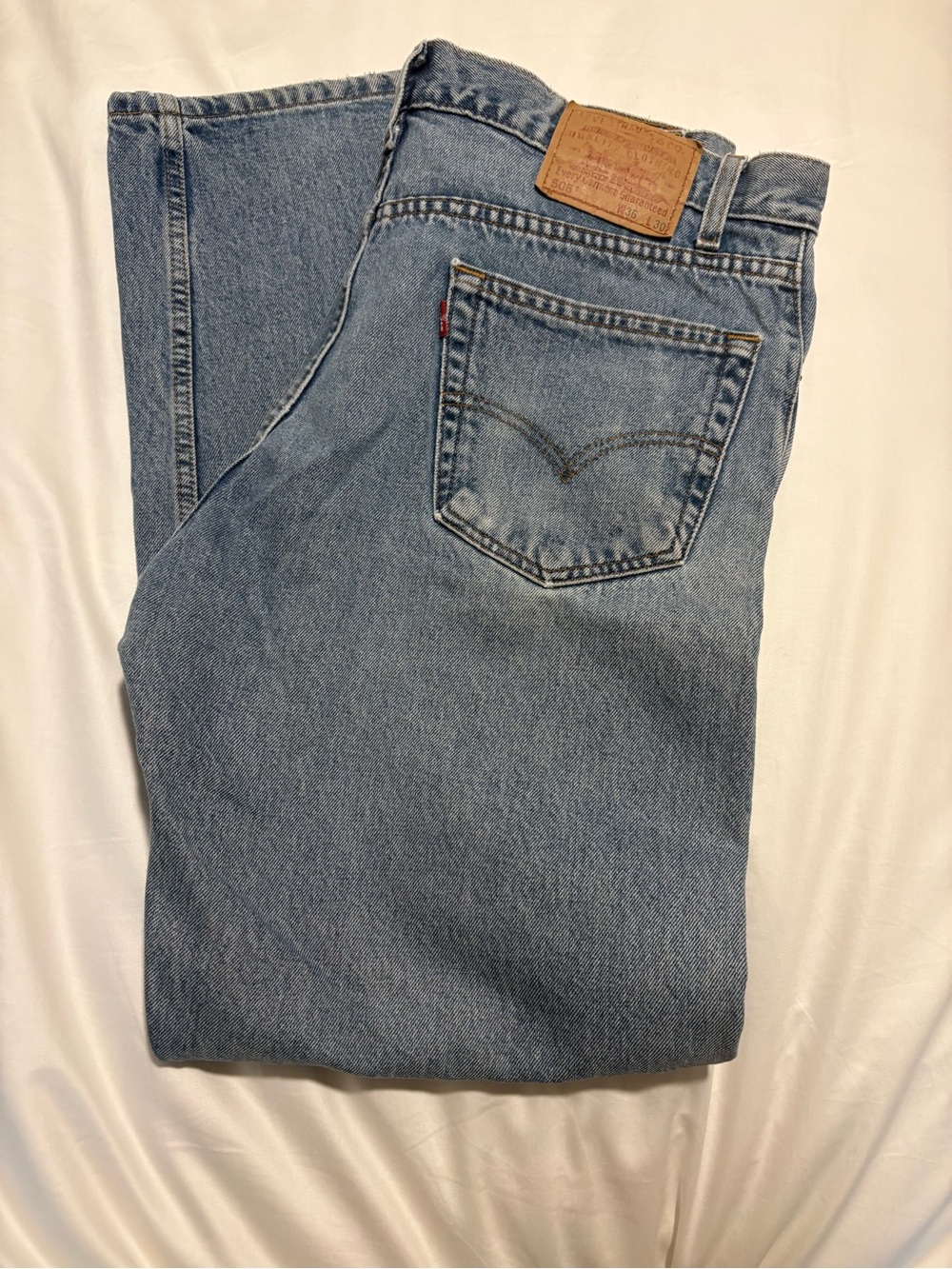 Levi's Men's Relaxed Straight Jeans - Light Blue Denim